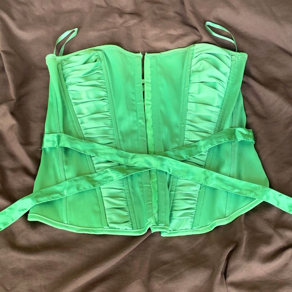 Lime Green Corset